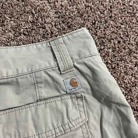 Carhartt Shorts Womens 12 Original Fit Utility Pockets Outdoor Workwear Durable - Picture 3 of 9